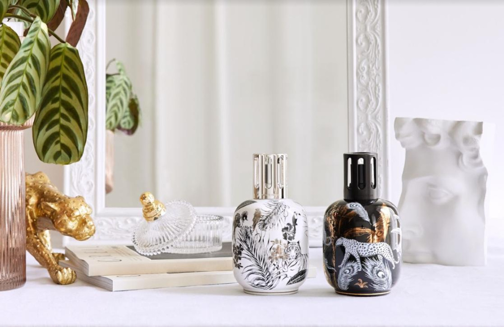 Лампа Дикие Джунгли белая