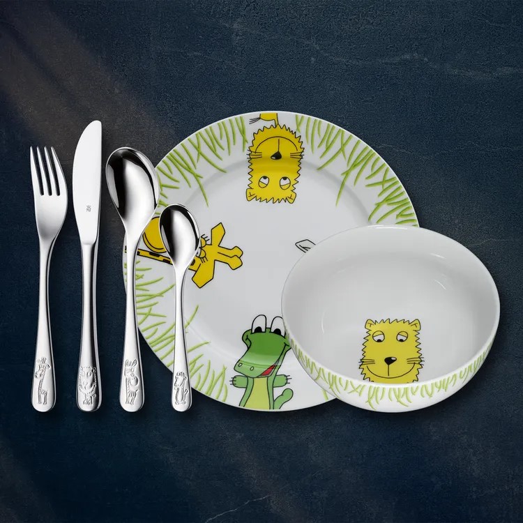 WMF Детский набор посуды Safari, 6 предметов