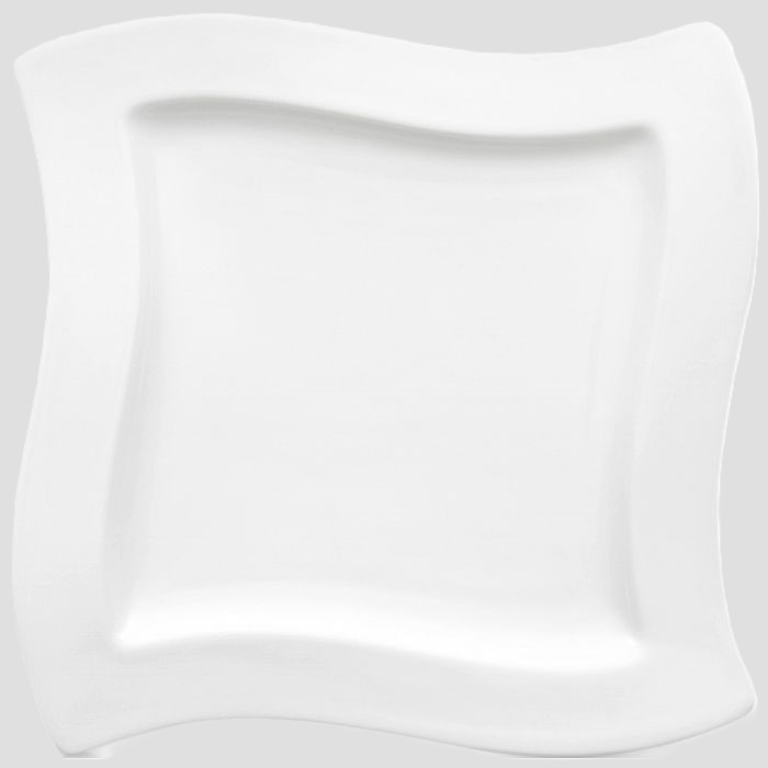 New Wave фарфор Салатная тарелка 24х24см