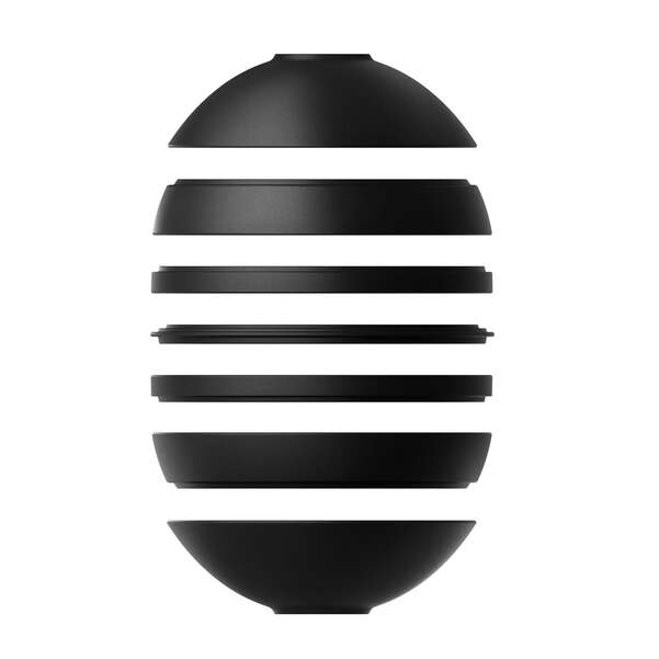 Iconic La Boule Black Набор посуды на 2 персоны, 7 предметов