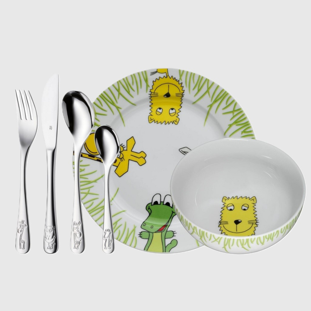 WMF Детский набор посуды Safari, 6 предметов