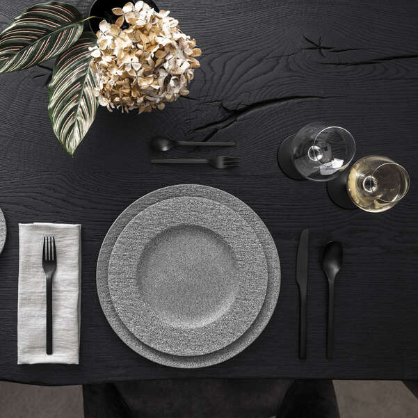 Manufacture Rock  Black Набор столовых приборов 16 предметов