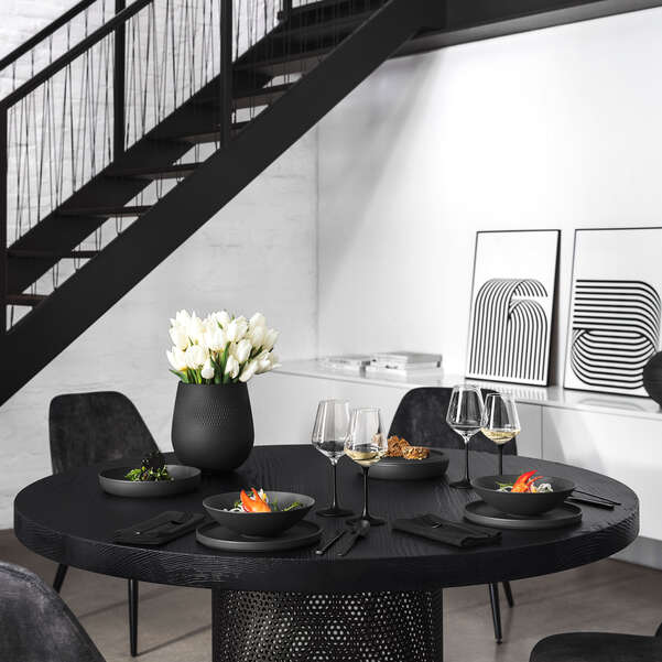 Iconic La Boule Black Набор посуды на 2 персоны, 7 предметов