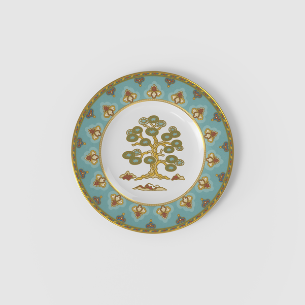 Samarkand Aquamarin Пирожковая тарелка 16 см