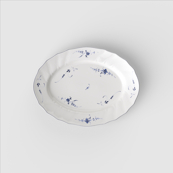 Old Luxembourg Овальное блюдо 36см, 