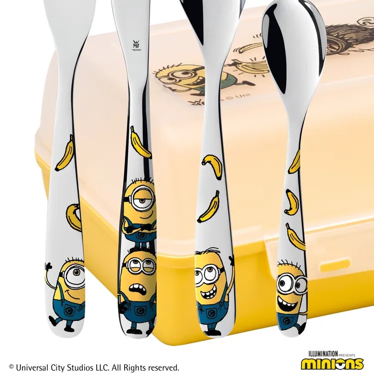 WMF Детский набор посуды Minions, 6 предметов
