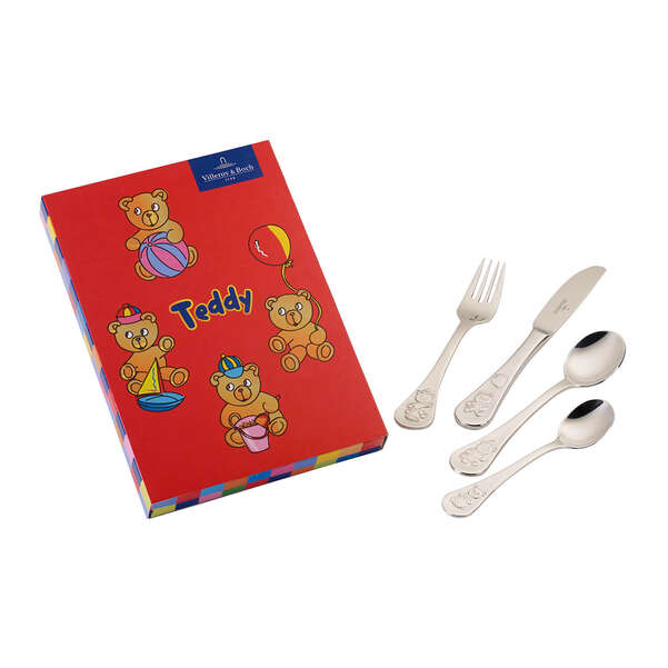 Teddy Набор детских приборов, 4 предмета