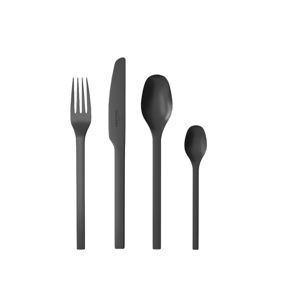 Manufacture Rock  Black Набор столовых приборов 16 предметов