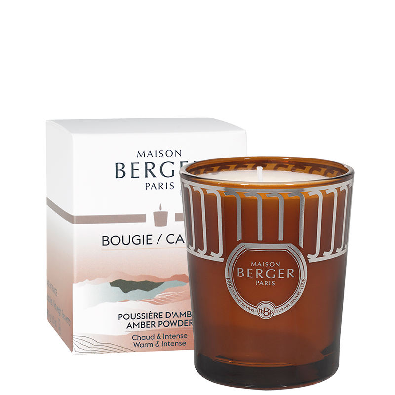 Аромасвеча стихия "Амбровая вуаль" 180 г