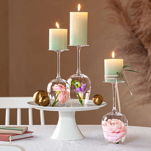 For Me Блюдо на ножке 30х30х13см