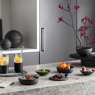 Iconic La Boule Black Набор посуды на 2 персоны, 7 предметов