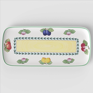 French Garden Charm&Breakfast Блюдо д/сендвичей 34,5х15,8