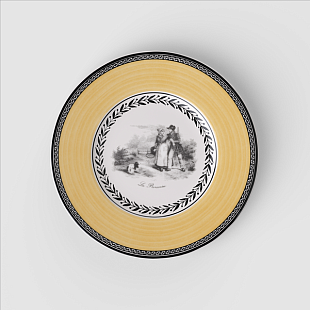 Audun Chasse Салатная тарелка, 22 см