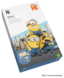 WMF Детский набор посуды Minions, 6 предметов