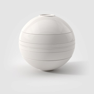 Iconic La Boule White Набор посуды на 2 персоны, 7 предметов