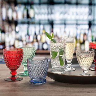 Boston coloured Бокал для красного вина 0,31 красный