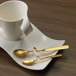 New Wave Caffe Ложка чайная позолота