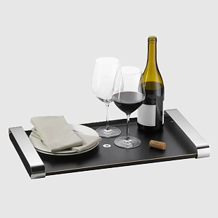 WMF Lounge Поднос черный для сервировки.